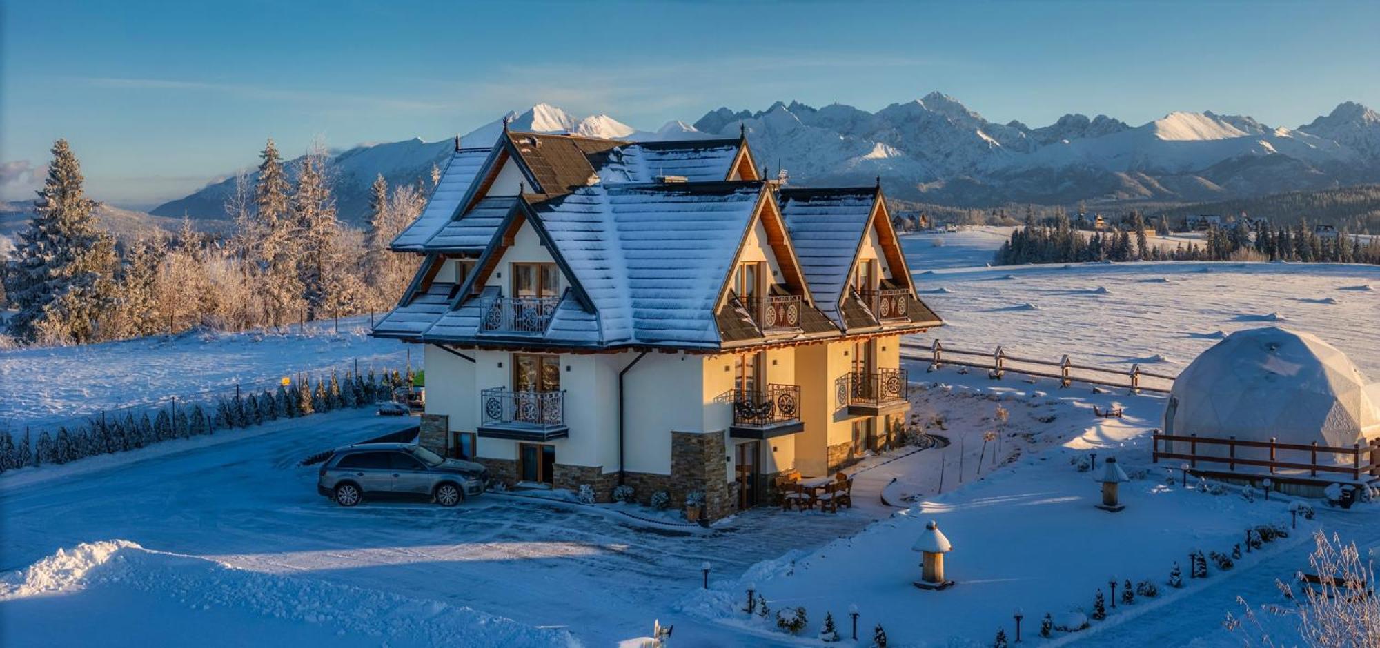 Willa Pasieka Apartamenty Domki Bukowina Tatrzańska Exterior foto